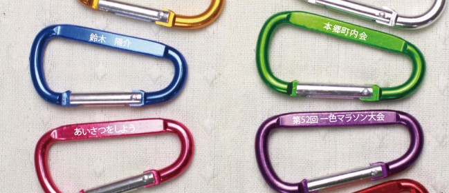 五夏　ノベルティ　カラビナ カラビナ 8カラーズ 10個セット アウトドア/ノベルティ/粗品