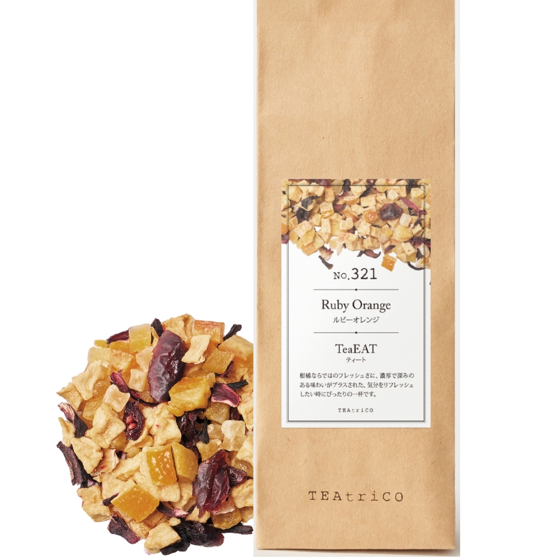 50g】TEAtriCO ティートリコ ティート フルーツティー 食べるお茶