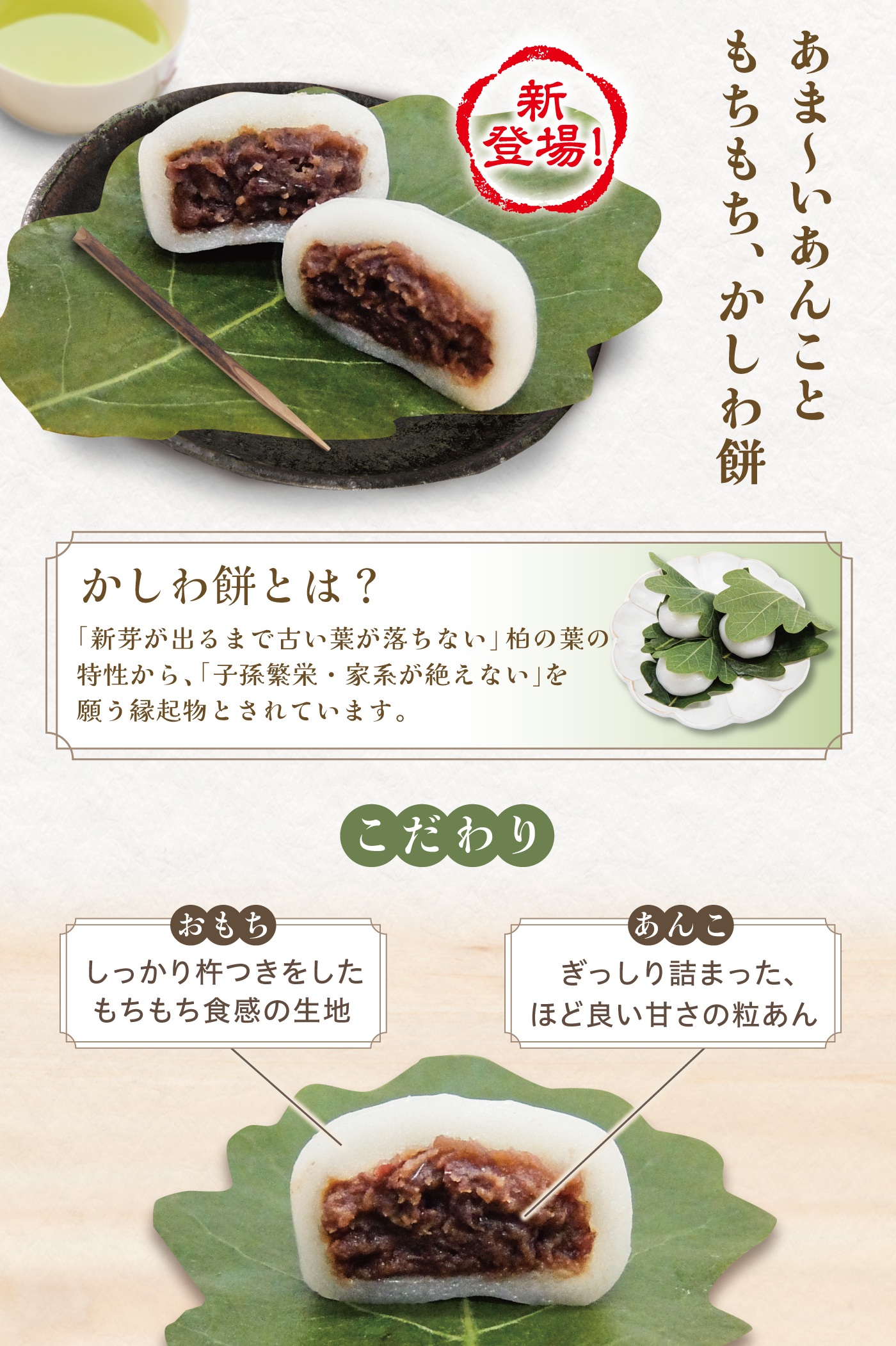 かしわ餅