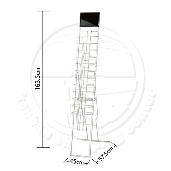 パネル付カタログスタンド（A4判12段）寸法