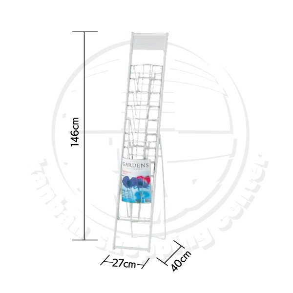 カタログスタンド（A4判1列10段） パンフレットスタンド カタログ入れ パンフレット入れ カタログ置き マガジンラック  :n015f-42001-1:看板ショッピングセンター - 通販 - Yahoo!ショッピング