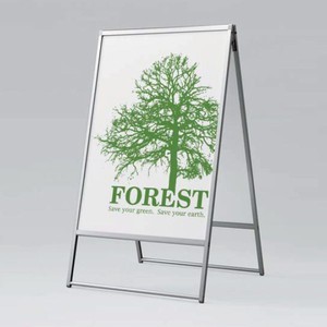 屋内用両面ポスタースタンド（B1）