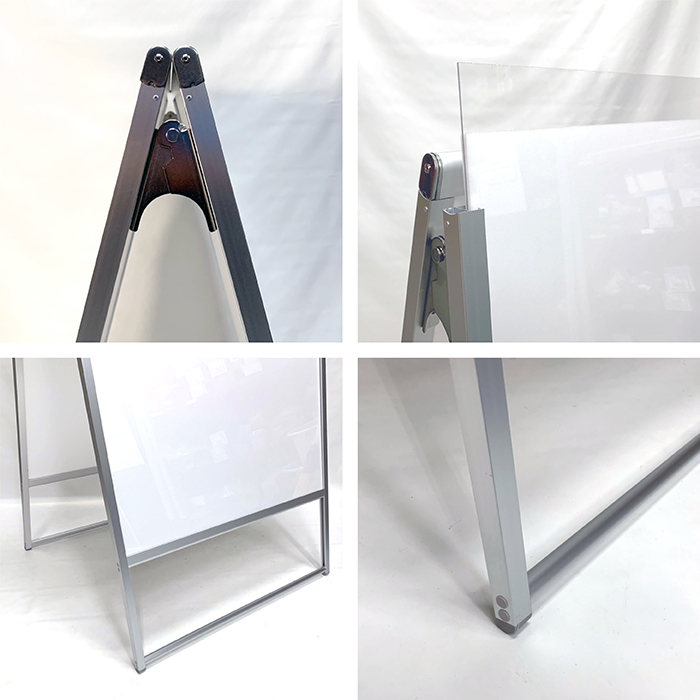 屋内用両面ポスタースタンドB1部分拡大写真