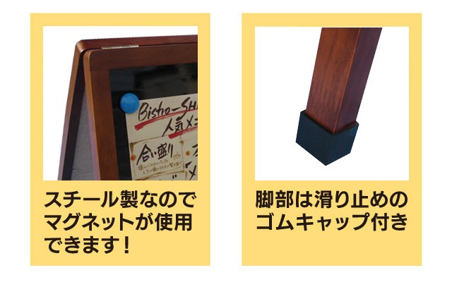 マーカースタンド看板拡大部分