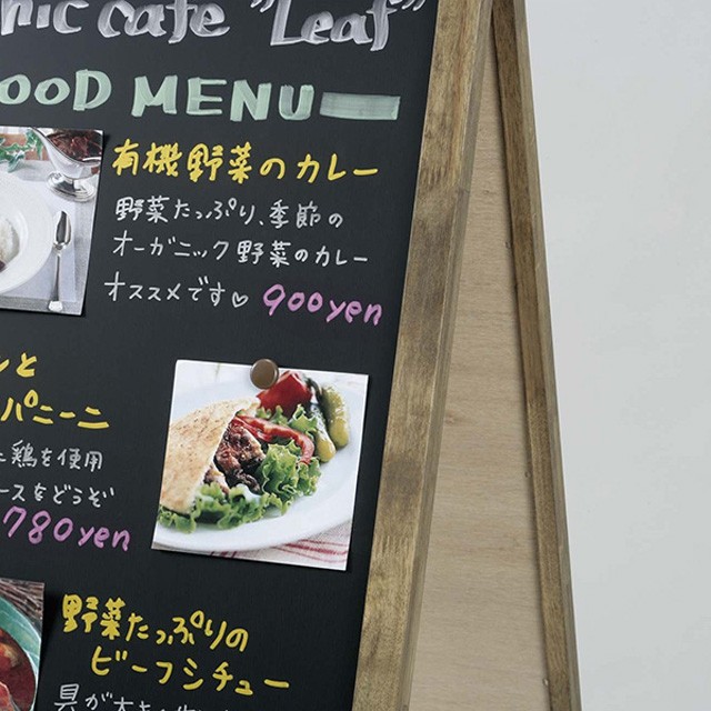 アンティーク調マーカースタンド看板拡大部分