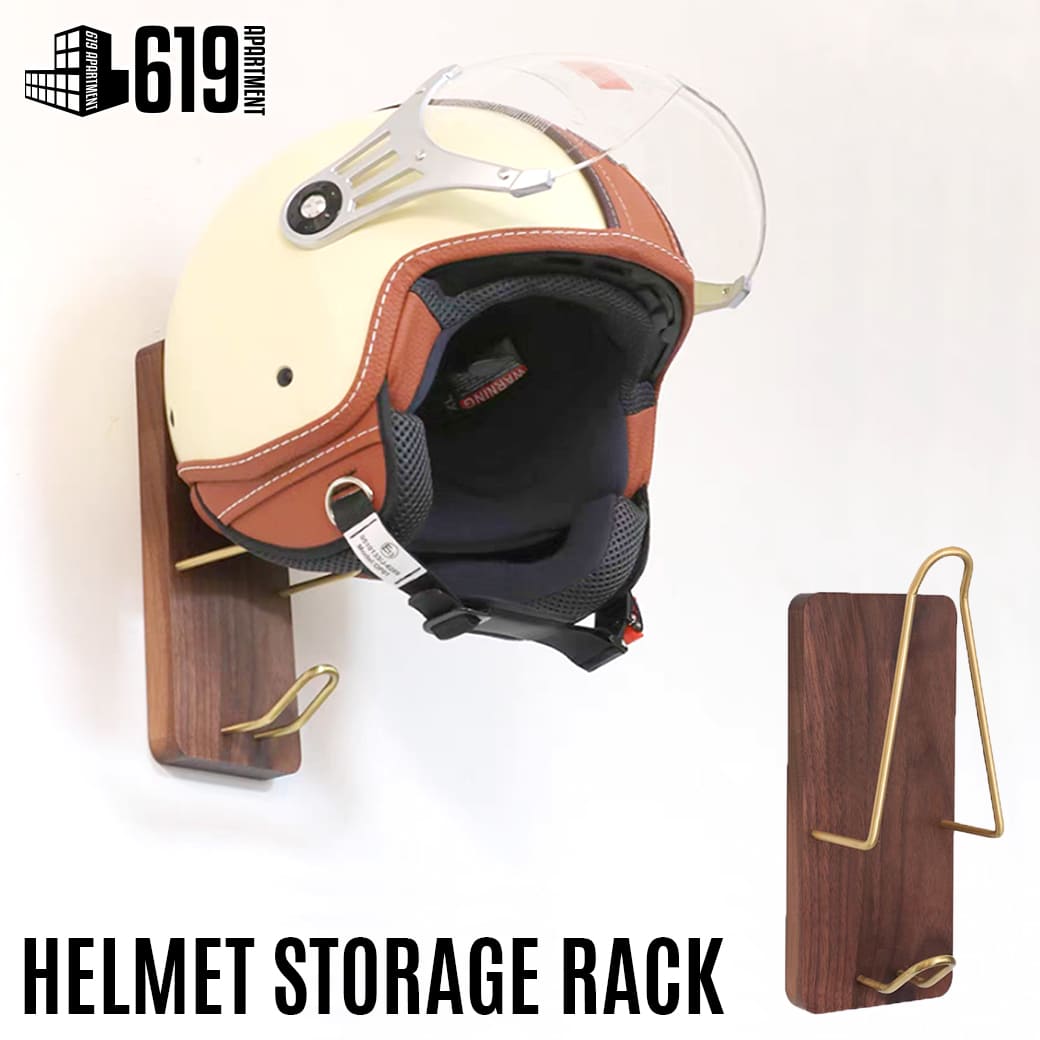 ヘルメット 収納ラック HELMET STORAGE RACK バイク バイク用品 自転車