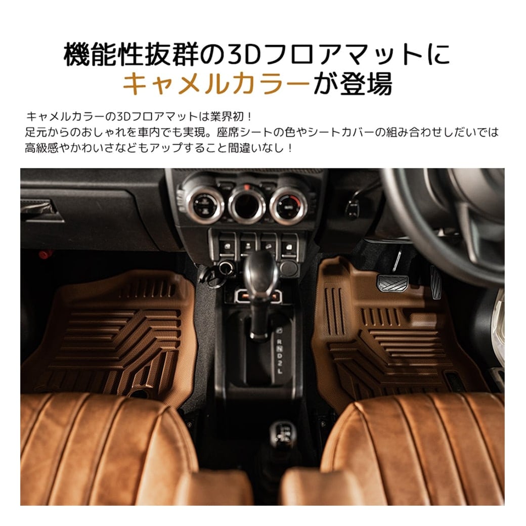 エブリィ Da17 Da64 Mサイズ フロアマット マット 汚れ防止 足元 車内 防水 黒 完成品 Da64