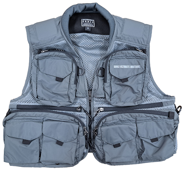SOULS（ソウルズ） 【フィッシングベスト 釣りベスト 渓流 SOULS