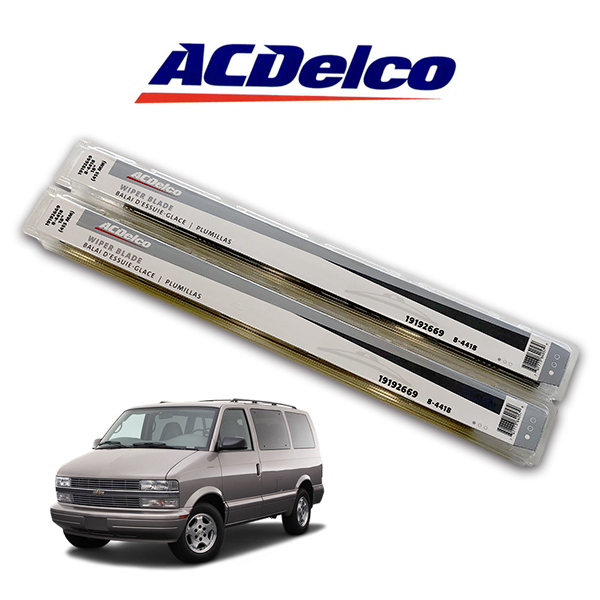 シボレー アストロ 用 AC Delco WIPER BLADE (ACデルコ ワイパーブレード)フロント２本セット 455mm (8-4418)  アメ車 シボレー 1985-2005 ASTRO