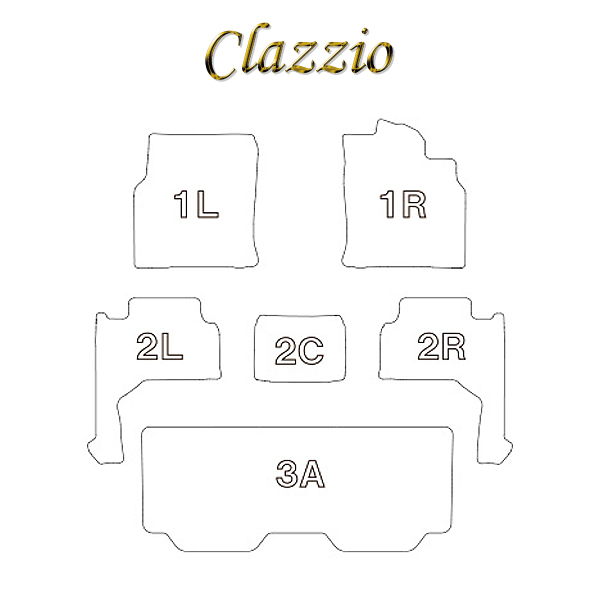 Clazzio（クラッツィオ） 車種別専用設計立体マット ラバータイプ