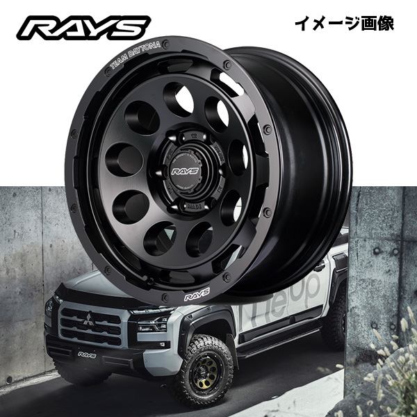 ハ*1様 三菱トライトン タイヤホイールセット Rays ジオランダー RAYS