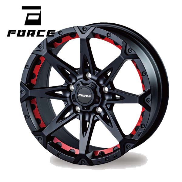 ジープ ラングラー JEEP WRANGLER JL JK 『ホイール4本セット』 FORCE