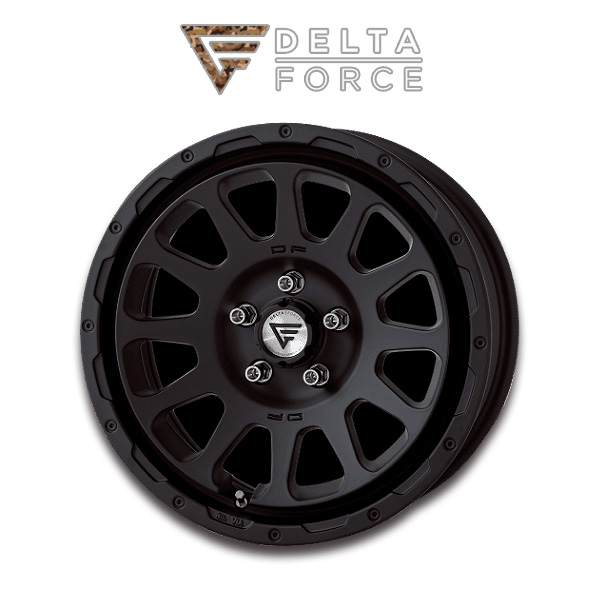 【ふじさだ】デルタフォースオーバール17インチホイールセット4本 トヨタ TOYOTA RAV4 『ホイール4本セット』 DELTA FORCE OVAL デルタ