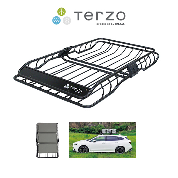 Terzo テルッツオ ROOF BASKET Smart Style ルーフバスケット スマートスタイル ロング EA320 ルーフラック