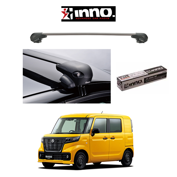 INNO スズキ スペーシアベース ルーフレール無し車 R4.8〜 エアロ