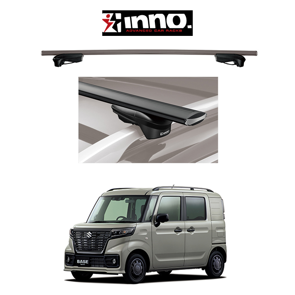 INNO スズキ スペーシアベース ルーフレール付き車 R4.8〜 エアロ