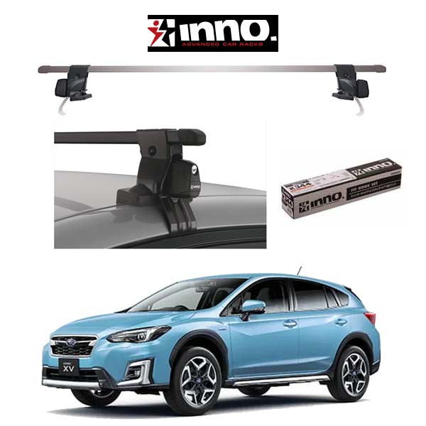 INNO スバル XV SUBARU GT系 ルーフレール無車 システムキャリア 『車 INNO スバル XV SUBARU GT系 ルーフレール無車 システムキャリア 『車