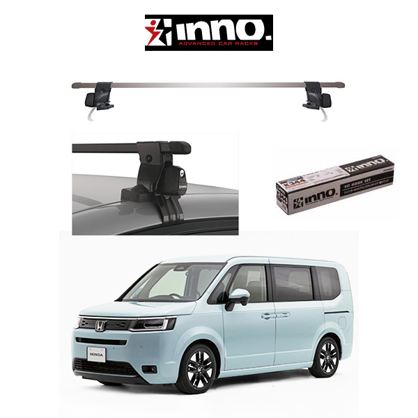 INNO ホンダ RK系 ステップワゴン用 ルーフキャリアセット