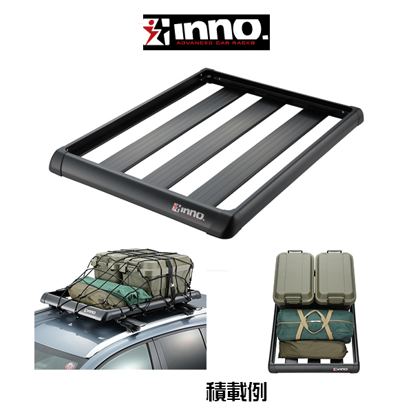 inno エアロラックシェイパー100 / inno IN-AR INNO(イノー) 【お買得セット】エアロラックシェイパー100バゲッジ