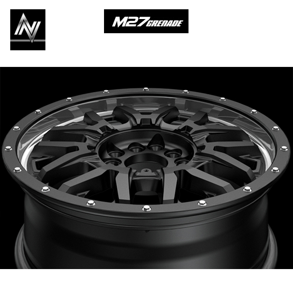 ホイール5本セット NITRO POWER M27 17×7.0J 10H（5Hマルチ