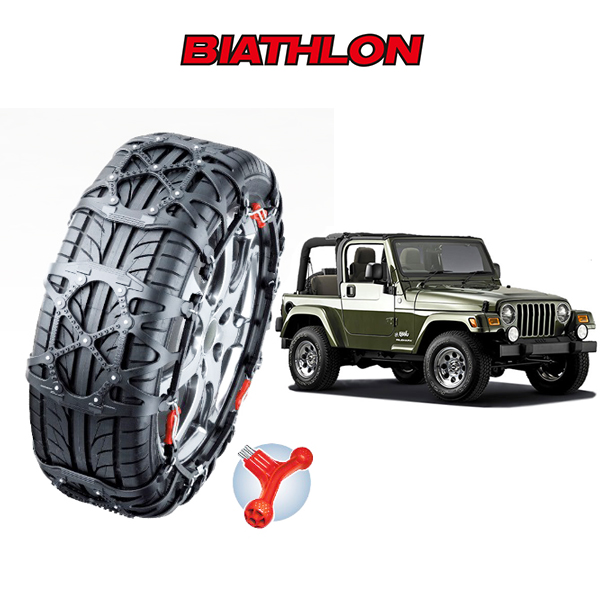 タイヤチェーン バイアスロン クイックイージー BIATHLON Quick easy ジープ ラングラー JEEP WRANGLER TJ QE16