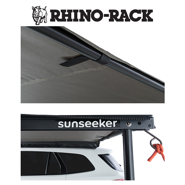 RHINO RACK （ライノラック） Sunseeker 2.5m Awning（サンシーカー 2.5m オーニング）32132 キャリアラック  アウトドア キャンプ :rr-32133:6DEGREES-ONLINE - 通販 - Yahoo!ショッピング