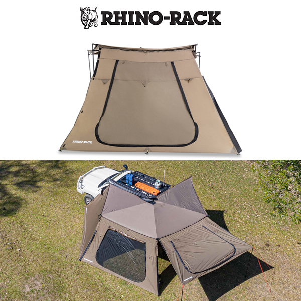 RHINO-RACK ライノラックBATWING COMPACT用33110 33110 - Batwing Compact Tapered Extension with Door |
