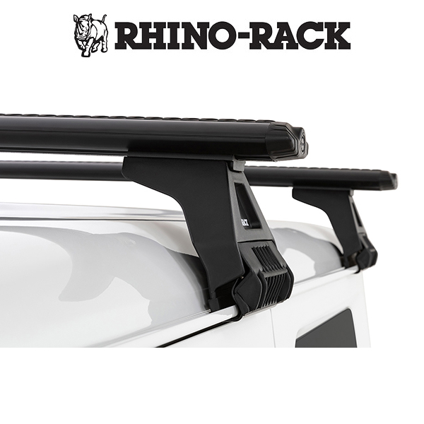 スズキ ジムニー シエラ JB74 RHINO RACK （ライノラック）VORTEX RL110 BLACK 2 BAR ROOF RACK（ボルテックスバー ブラック 2本 取り付けキット）JA2491｜6degrees｜04