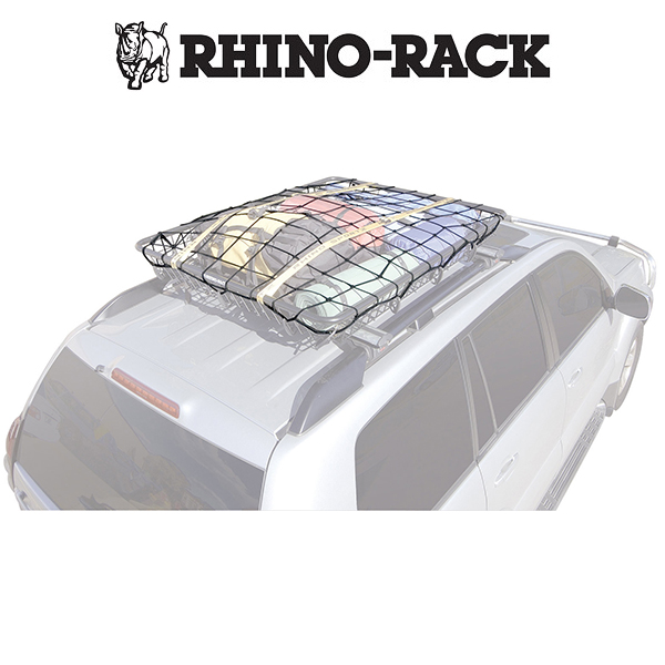 RHINO-RACK - RHINO RACK （ライノラック） Luggage Net SMALL（ラゲージネット スモール）RLN2  球歴仕合わせ アウトドア 難民キャンプ 自動車-ルーフボックス、キャリア-キャリア用ネット