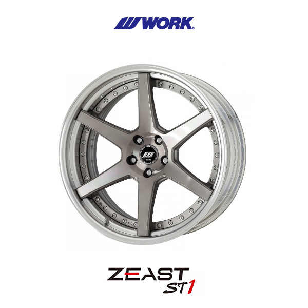 トヨタ プリウス 60系【送料無料・4本セット】 WORK ワーク ZEAST ST1 ジースト・エスティーワン 20x8.0J +45  5H114.3 トランスグレーポリッシュ (TGP) : w-st1-tgp : 6DEGREES-ONLINE - 通販 - Yahoo!ショッピング