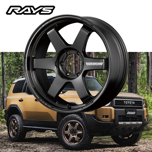 値下げレイズ RAYS 20インチ ランクルなど RAYS トヨタ ランドクルーザー ZX 300 FJA300W【送料無料・4本セット