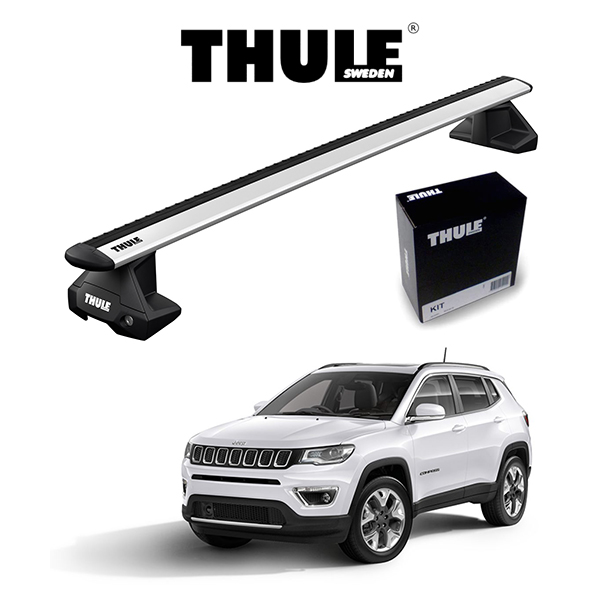 ジープ　コンパスMK49用　ルーフキャリア　ルーフレール　jeep THULE（スーリー） ジープ コンパス JEEP COMPASS ダイレクト