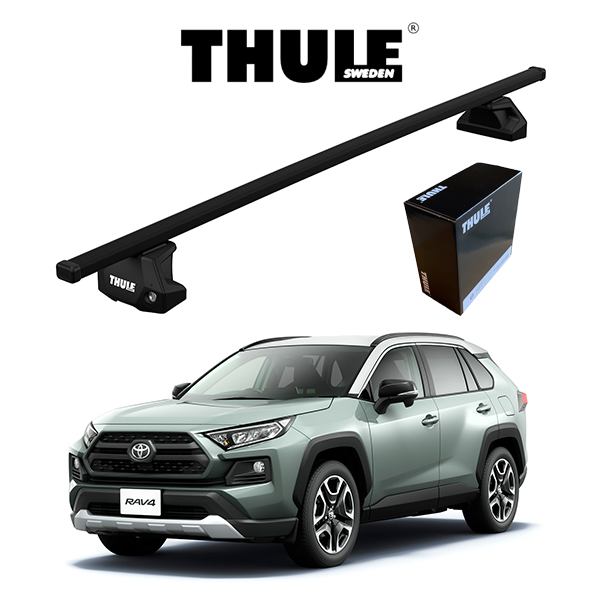 トヨタ RAV4 スクエアバー ルーフラック 『車種別セット』THULE Base carriers （スーリーベースキャリア） キャリアラック  パーツ : th-b-rav4-sq : 6DEGREES-ONLINE - 通販 - Yahoo!ショッピング