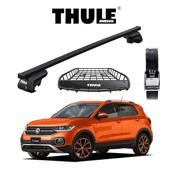 THULE（スーリー） VW T-Cross ルーフレール付き車 スクエアバー