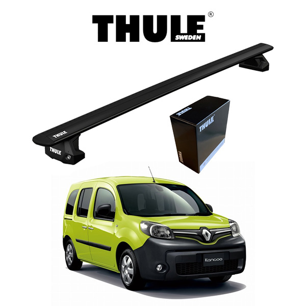 車種別セット THULE Base carriers （スーリーベースキャリア）ウイングバーEVO ブラック・2009y〜 RENAULT  KANGOO ルノー カングー : th-base-kangoo-03 : 6DEGREES-ONLINE - 通販 - Yahoo!ショッピング