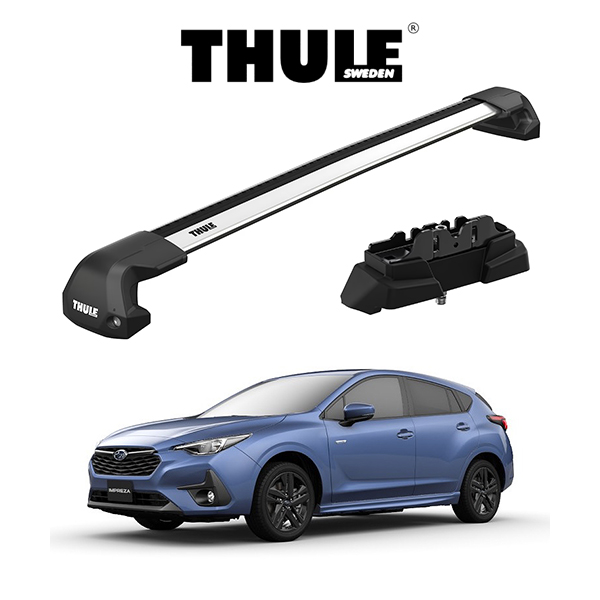 SUBARU スバル IMPREZA インプレッサ GU# ウィングバー EDGE ルーフラック 『車種別セット』THULE Base  carriers （スーリーベースキャリア） キャリアラック : th-gu-edge : 6DEGREES-ONLINE - 通販 -  Yahoo!ショッピング