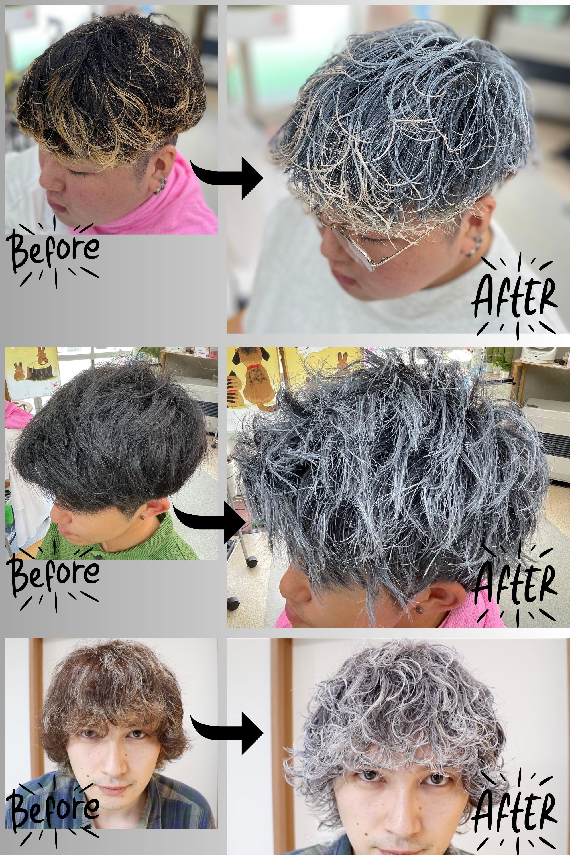 BABLO POMADE（バブロ ポマード） カラーワックス シルバー グレー