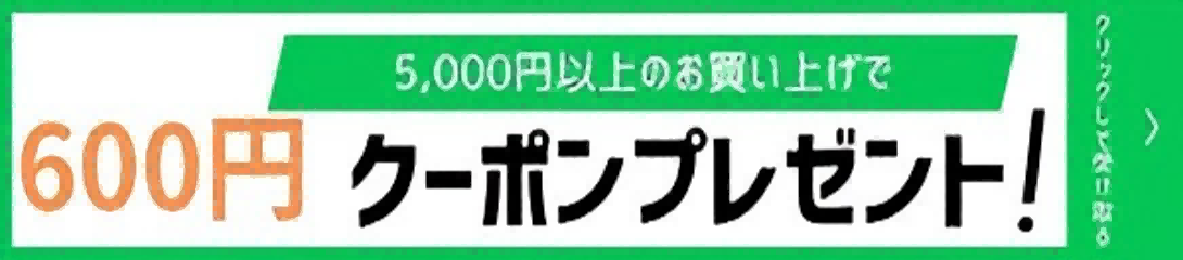 期間限定 10%OFFクーポン