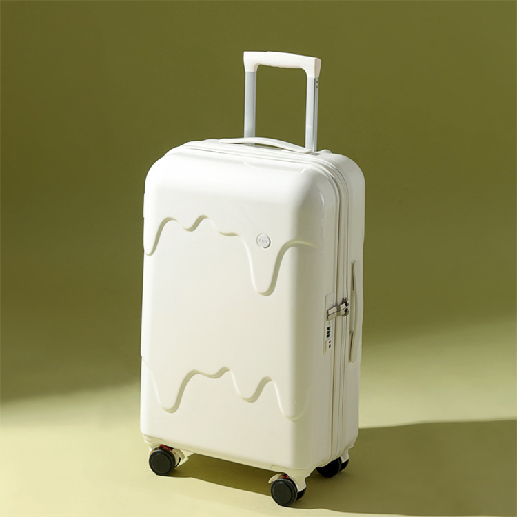 アイスクリーム スーツケース USBポート付き カップホルダー搭載 機内持込み可 子供 キャリーケース ジッパー おしゃれ かわいい 軽量 大容量｜7-s-store｜02