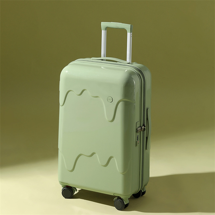アイスクリーム スーツケース USBポート付き カップホルダー搭載 機内持込み可 子供 キャリーケース ジッパー おしゃれ かわいい 軽量 大容量｜7-s-store｜06