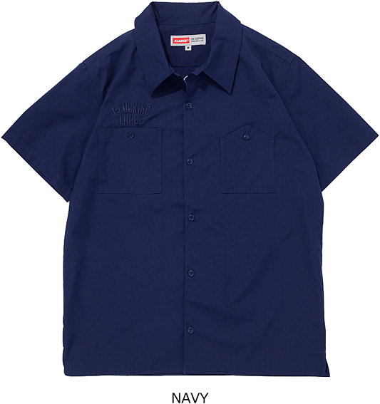 XLARGE エクストララージ X-FUCKING LARGE WORK SHIRT : 7-SEVEN