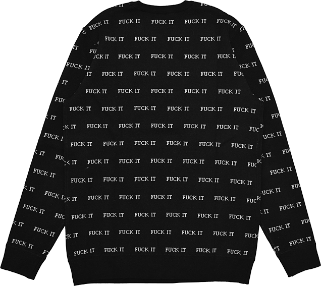 HUF ハフ FUCK IT JACQUARD SWEATER : huf-86 : 7-SEVEN - 通販 