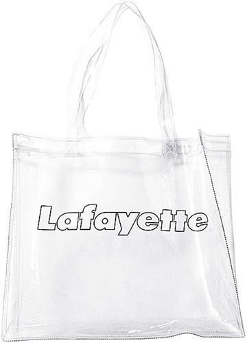 Lafayette ラファイエット OUTLINE LOGO PVC CLEAR BAG 期間限定2...