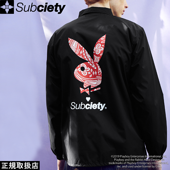 Subciety サブサエティ COACH JACKET - PAISLEY RHD - : subciety