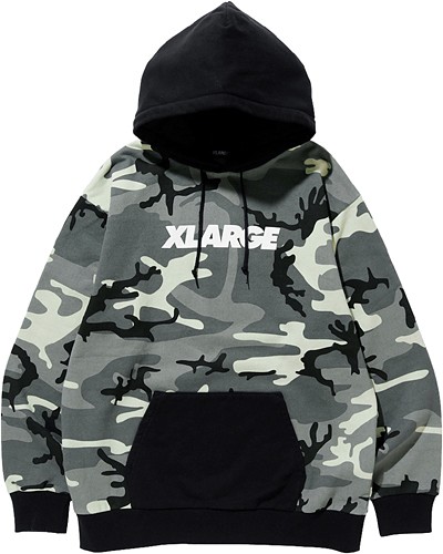 XLARGE（エクストラ ラージ） CAMO PULLOVER HOODED SWEAT : 7-SEVEN