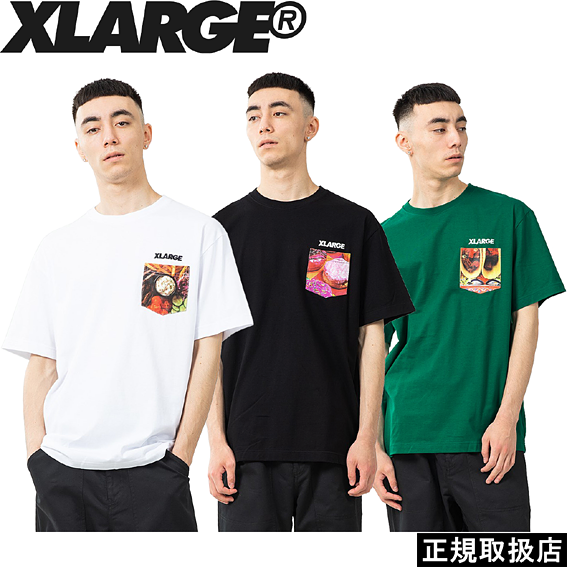 大人気 XLARGE SLANTED OG S/S POCKET TEE シンプルなデザイン SLANTED OG S/S POCKET TEE – XLARGE