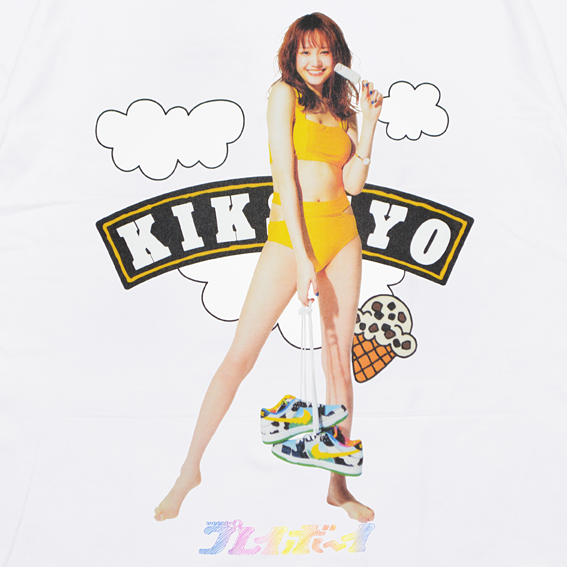 KIKS TYO キックス ティーワイオー KIKS GIRLS TEE 尾碕真花 SB 