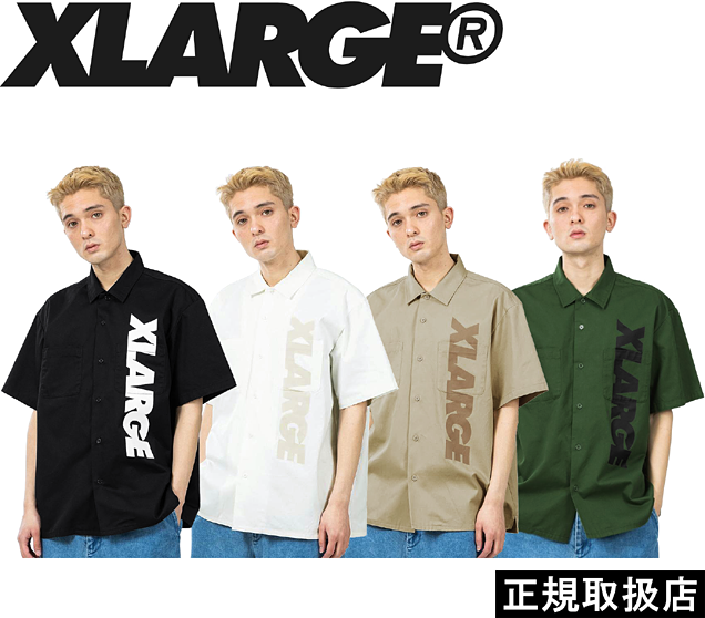 XLARGE ラガーシャツ がーどまん XLARGE ロンT エクストララージ エクストラージ 長袖Tシャツ が