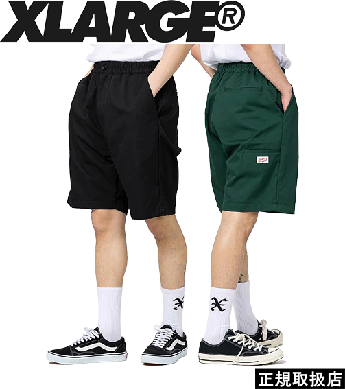 XLARGE エクストララージ WORK EASY SHORT PANTS : xlarge