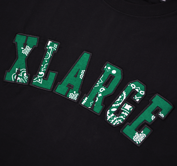 送料無料 ！限定 XLARGE×NONAGON S/S TEE XLARGE エクストララージ BANDANA LOGO S/S TEE : 7-SEVEN